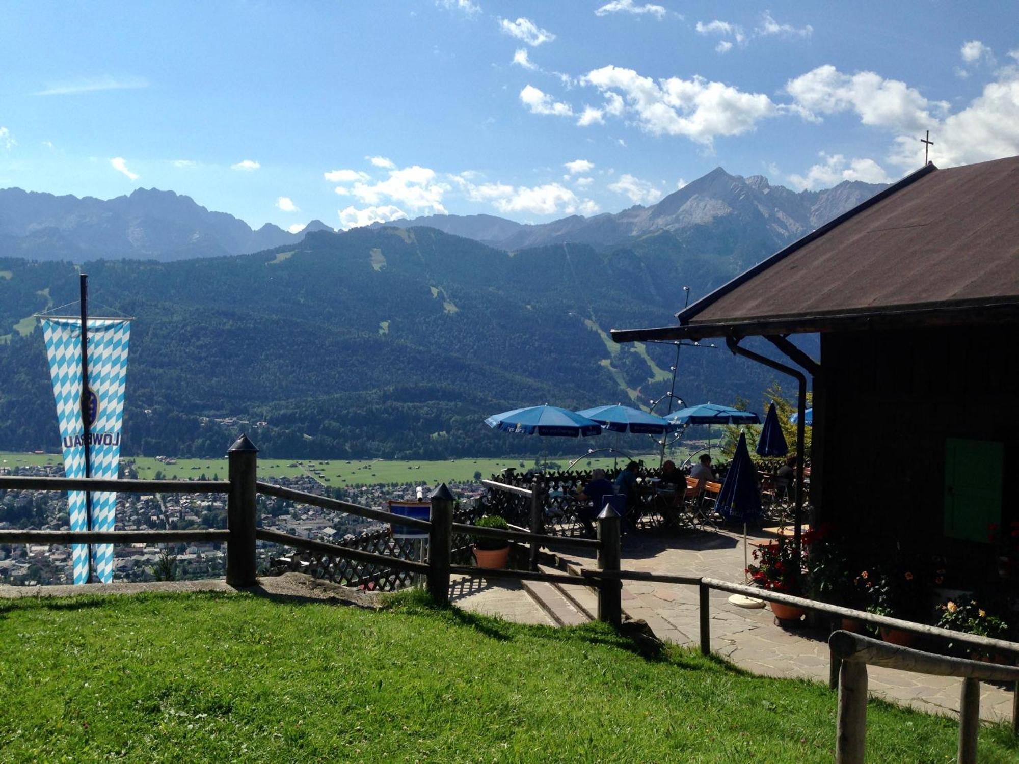 Bayern Resort Hotel - Adults Only - Mit Zugspitzblick - Eibsee-Naehe - Wellnessbereich - Naturpool Im Sommer Grainau Dış mekan fotoğraf